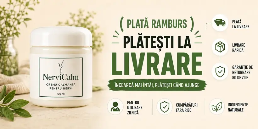 Plătești la livrare — plată ramburs, livrare rapidă, garanție de returnare 90 de zile
