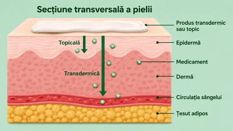 Secțiune transversală a pielii — de unde pornește disconfortul